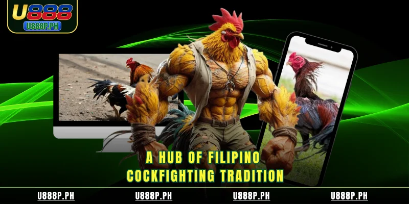 A hub of Filipino cockfighting tradition