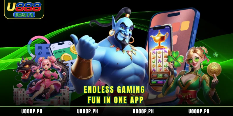 Endless gaming fun in one app