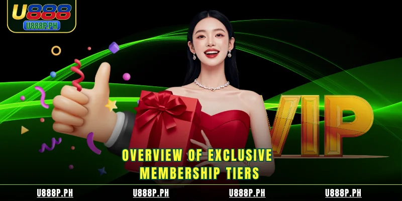 Overview of exclusive membership tiers