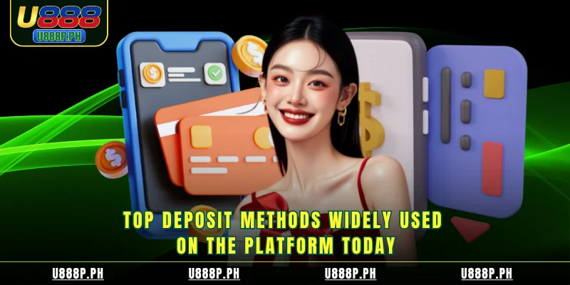 Top deposit methods widely used on the platform today