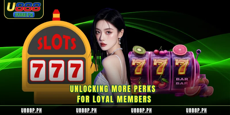 Unlocking more perks for loyal members