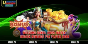 Welcome Bonus 100% Match